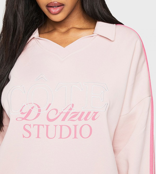 boohoo  Co-Ord Set - Light Pink Co-Ord Set