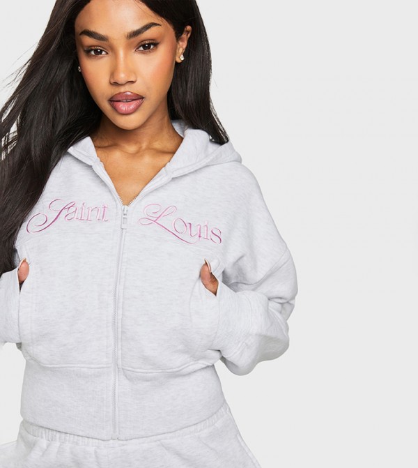boohoo  Co-Ord Set - LIGHT GREY Co-Ord Set