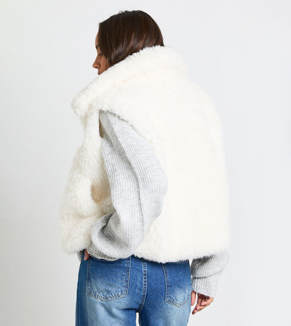 بوهو جاكيتات ومعاطف - أبيض جاكيتات كاجوال