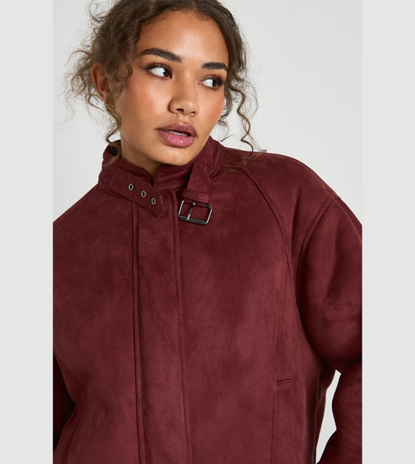 boohoo Jackets & Coats - Red Casual Jackets