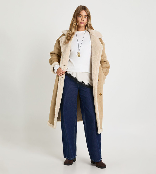 boohoo boohoo - Beige Overcoats