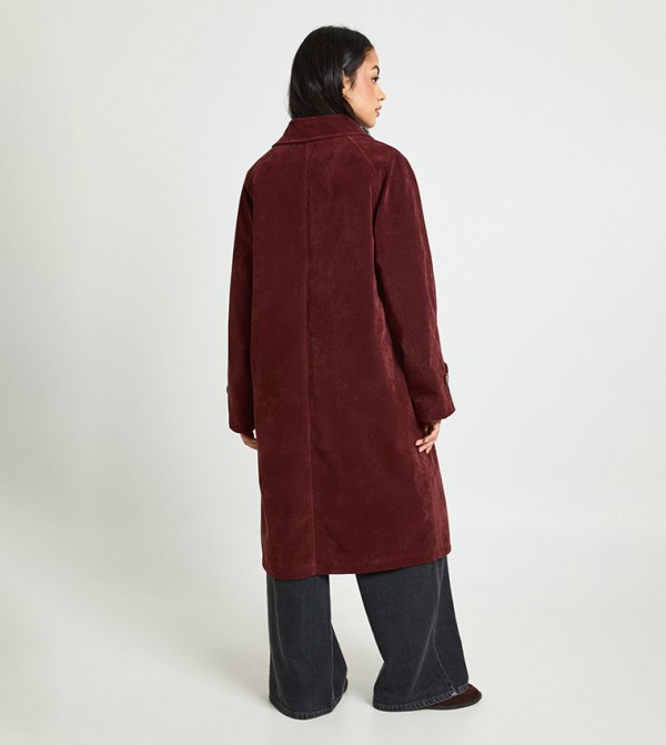 بوهو جاكيتات ومعاطف - خمري جاكيتات كاجوال