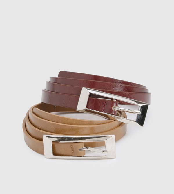 boohoo  Belts - Multi Leather Belts