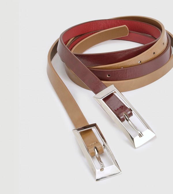 boohoo  Belts - Multi Leather Belts