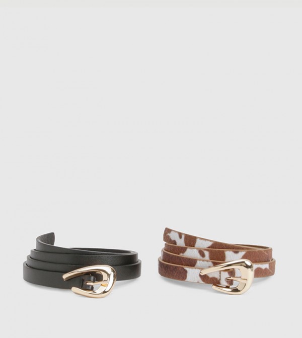 boohoo  Belts - Multi Leather Belts
