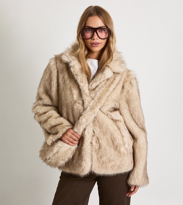 boohoo boohoo - Beige Casual Jackets