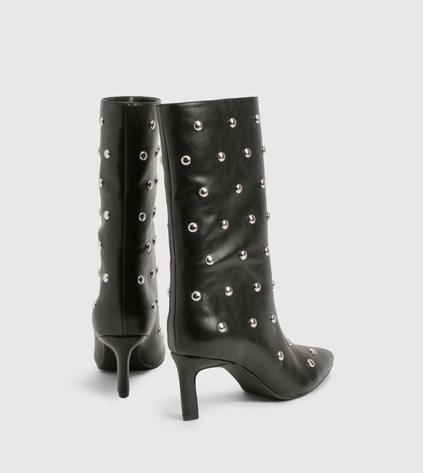 boohoo  Boots - Black Ankle length Boots