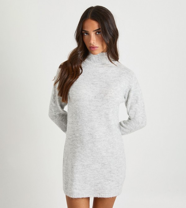 بوهو فساتين ميني - رمادي Mini Dresses