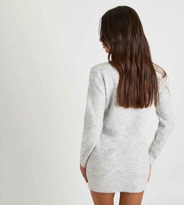 بوهو فساتين ميني - رمادي Mini Dresses