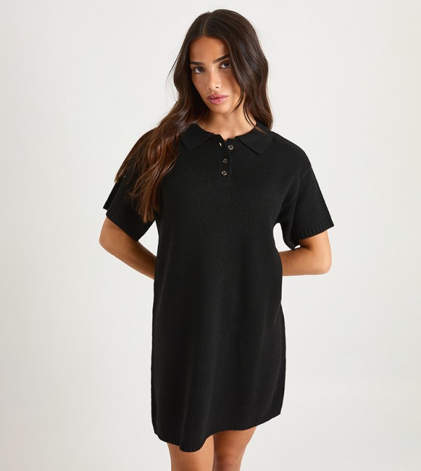 بوهو فساتين ميني - أسود Mini Dresses