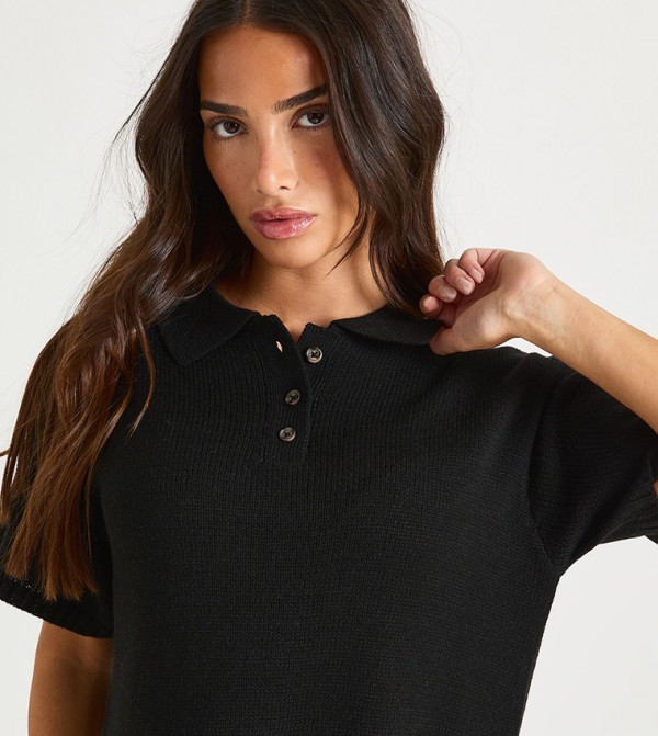 بوهو فساتين ميني - أسود Mini Dresses