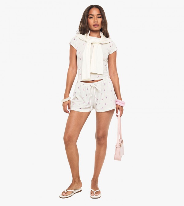 boohoo boohoo - White Casual T-Shirts