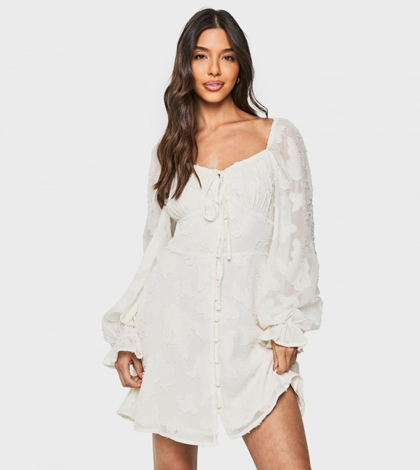 boohoo  Dresses - White Mini Dresses