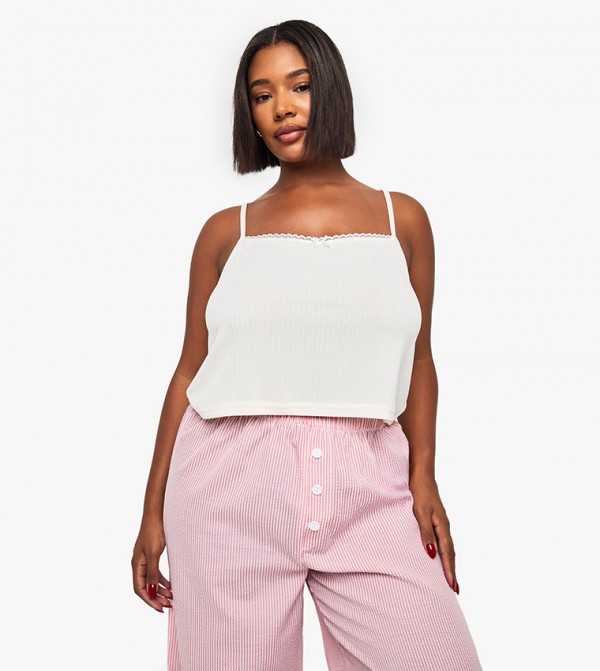 boohoo  Sleepwears & Loungewears - Pink Pyjama Set
