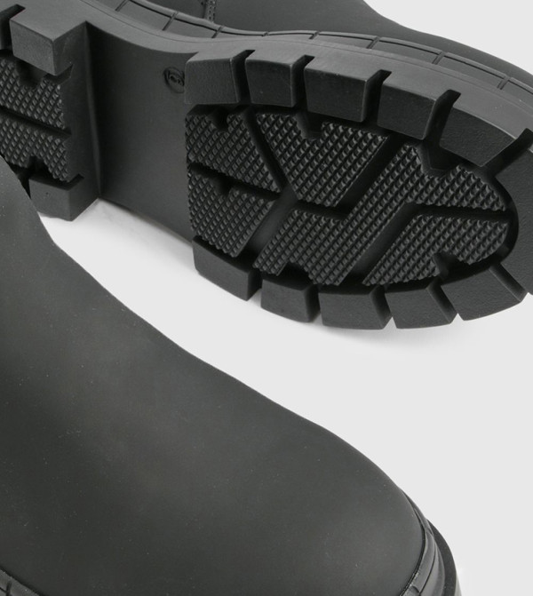 boohoo  Boots - Black Mid Calf Boots