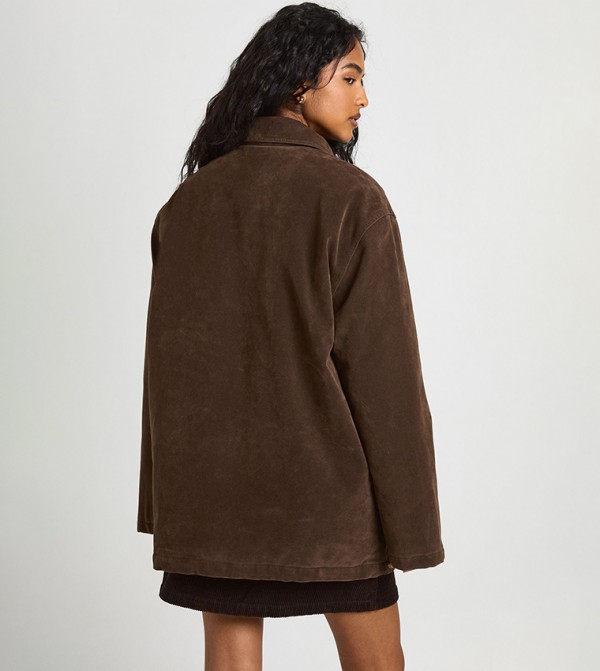 boohoo boohoo - Brown Casual Jackets