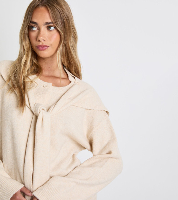 boohoo boohoo - Beige Cardigans