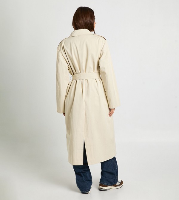 boohoo Clothing - Beige Overcoats