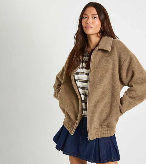 بوهو جاكيتات ومعاطف - بني جاكيتات كاجوال