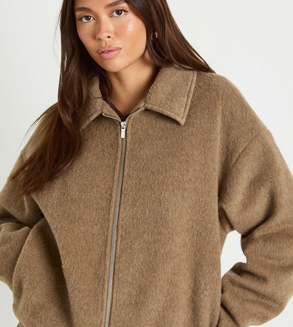 بوهو جاكيتات ومعاطف - بني جاكيتات كاجوال