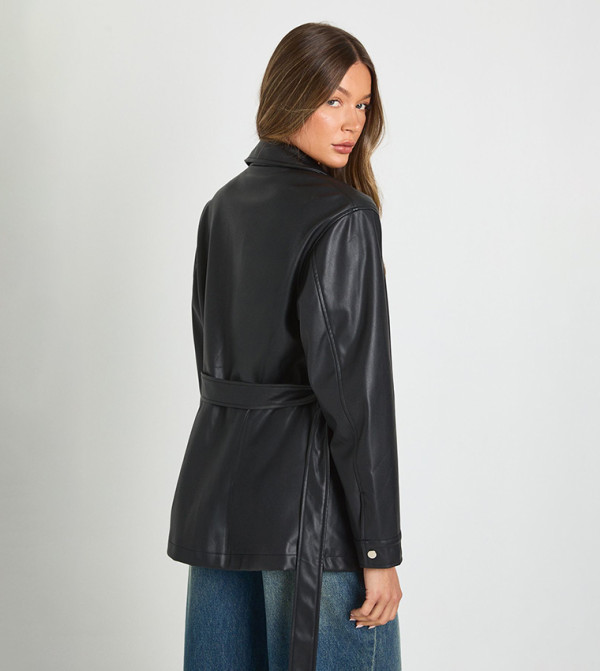 boohoo Clothing - Black Casual Jackets
