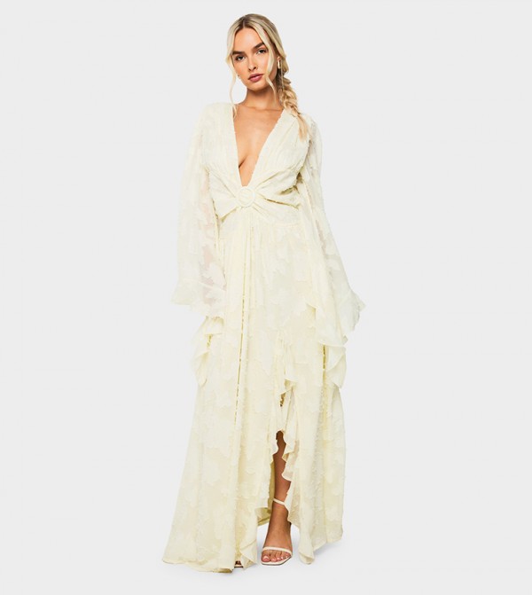 boohoo  Dresses - Yellow Maxi Dresses
