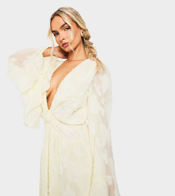 boohoo  Dresses - Yellow Maxi Dresses