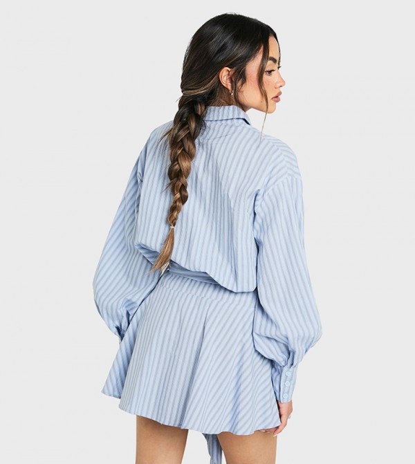 boohoo  Clothing - Blue Shirt & T-Shirt Dresses