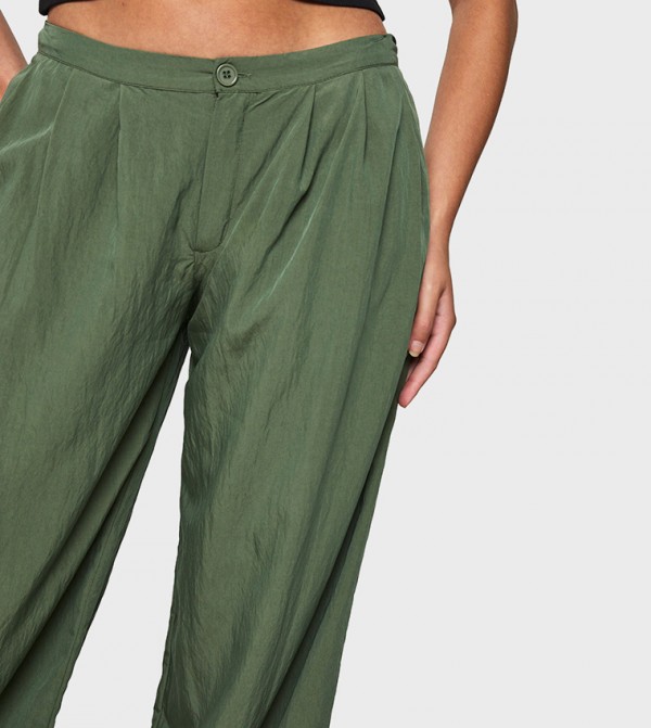 boohoo boohoo - Green Casual Pants