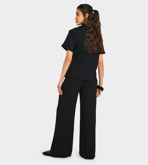 boohoo boohoo - Black Co-Ord Set