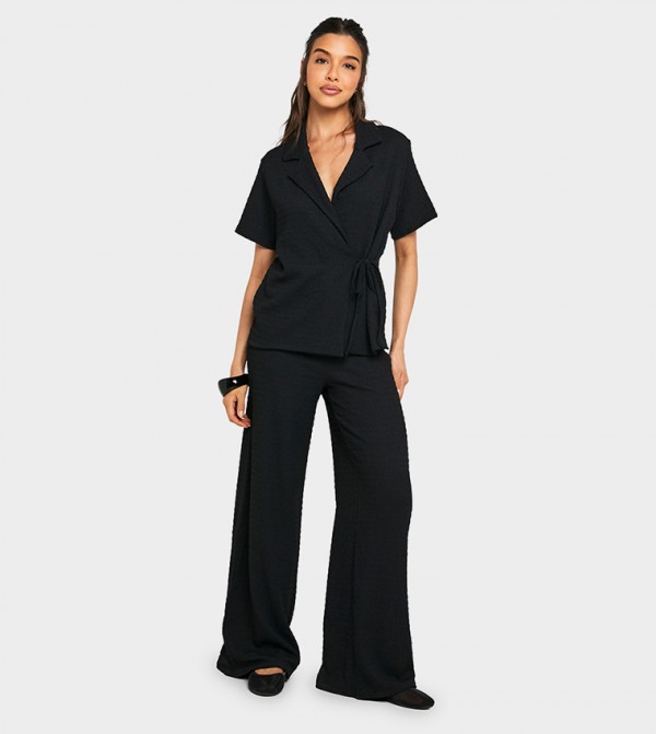 boohoo boohoo - Black Co-Ord Set