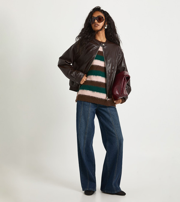 boohoo Jackets & Coats - Brown Casual Jackets