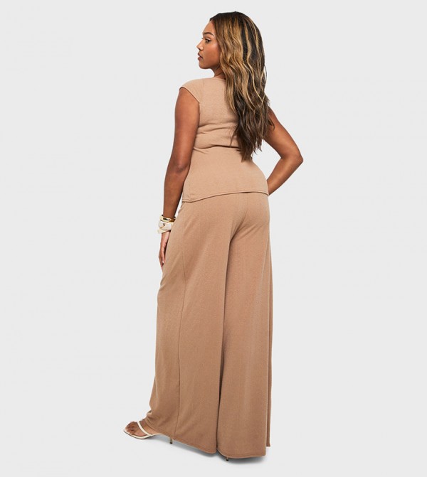 boohoo boohoo - MOCHA Pants & Leggings