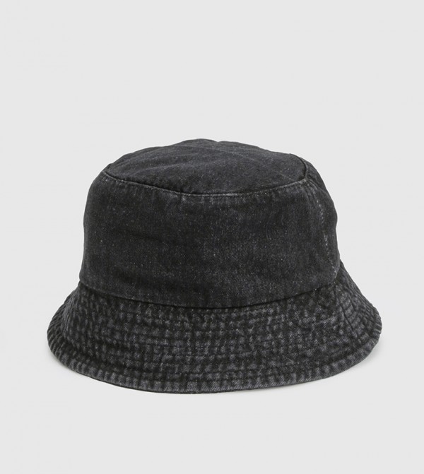 boohoo  Caps & Hats - Black Bucket Hats