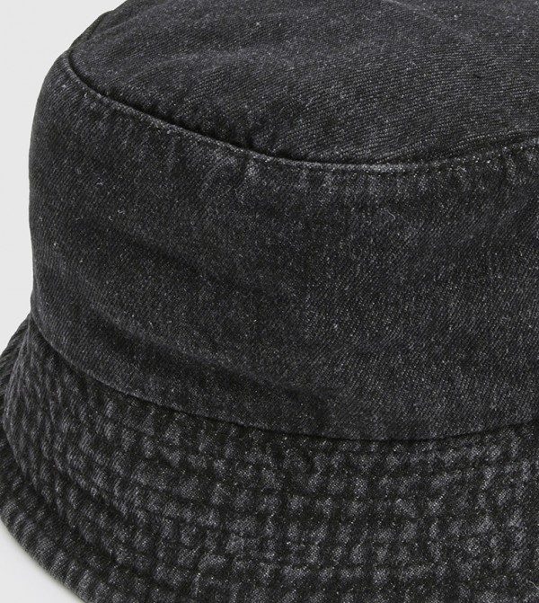 boohoo  Caps & Hats - Black Bucket Hats