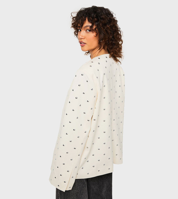 boohoo  Jackets & Coats - Beige Blazers