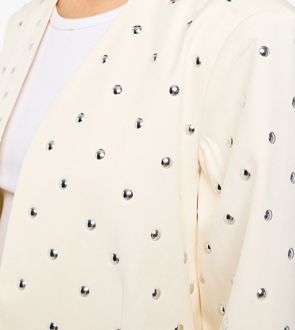 boohoo  Jackets & Coats - Beige Blazers