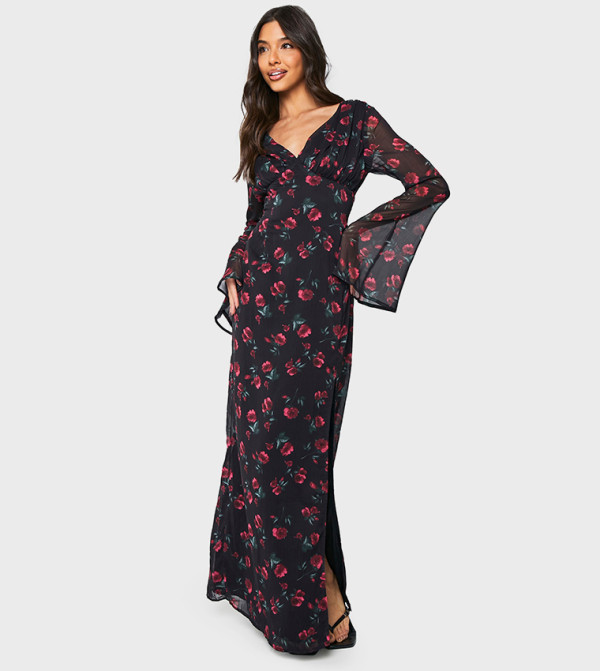 boohoo  Dresses - Black Maxi Dresses