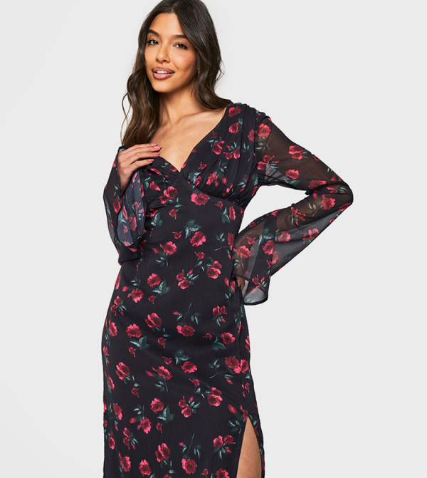 boohoo  Dresses - Black Maxi Dresses