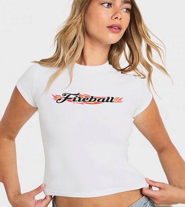 boohoo boohoo - White Casual T-Shirts