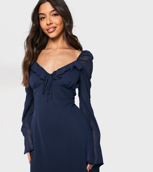 boohoo  Dresses - Navy Maxi Dresses