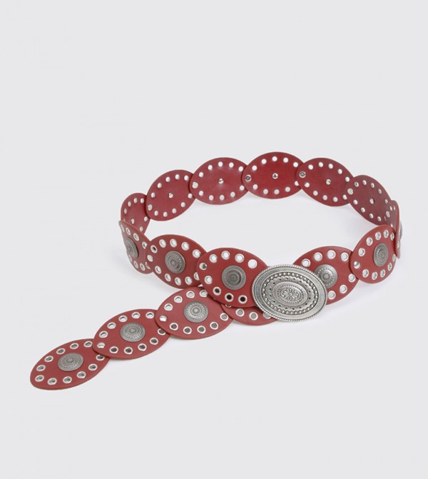 boohoo  Belts - Red Non Leather Belts