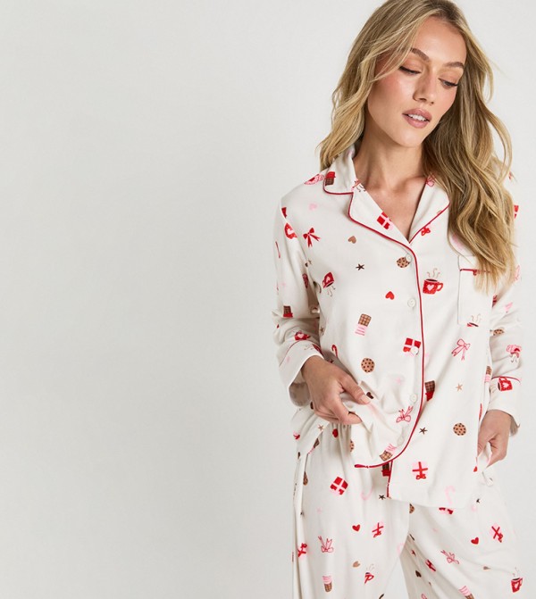 boohoo boohoo - White Pyjama Set
