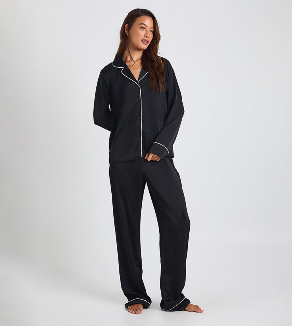 boohoo boohoo - Black Pyjama Set