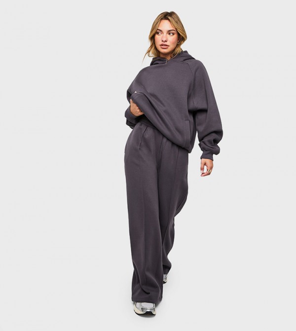 بوهو  هودي - رمادي هودي