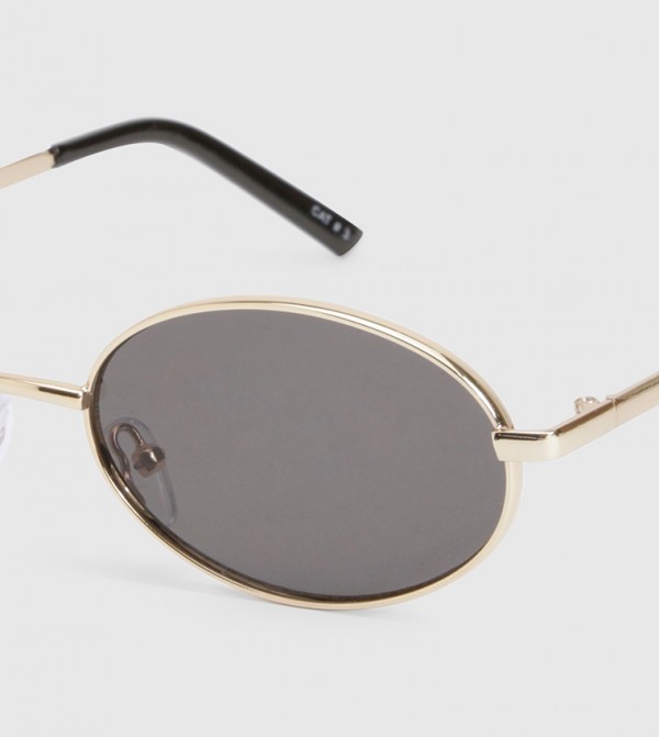 boohoo  Sunglasses - Gold undefined