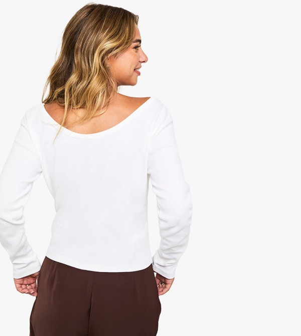 boohoo boohoo - White Casual Tops