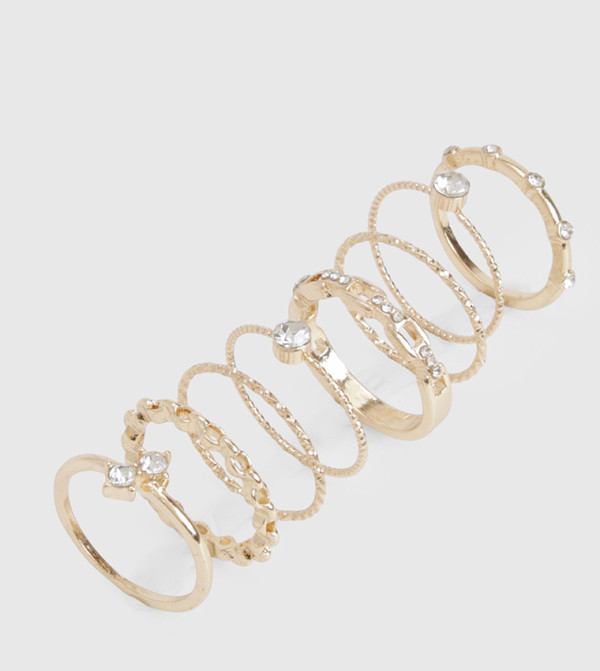 boohoo Jewellery - Gold Rings