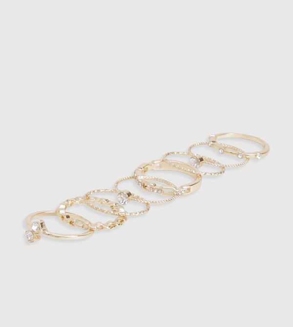 boohoo Jewellery - Gold Rings