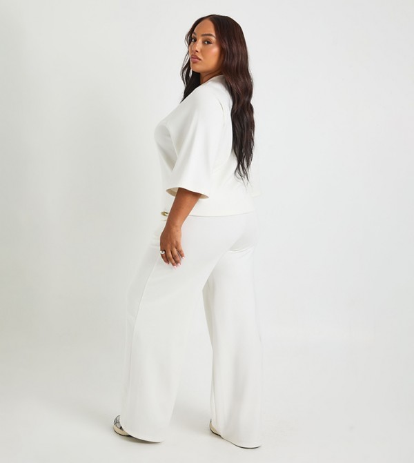 boohoo Co-Ord Sets - White Co-Ord Sets